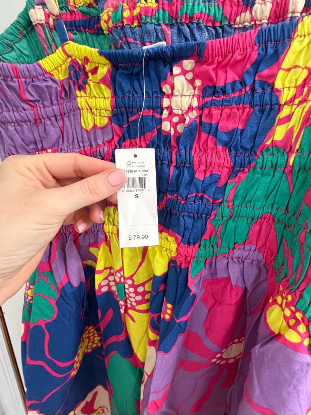 NWT Gap floral dress - Picture 3 of 4